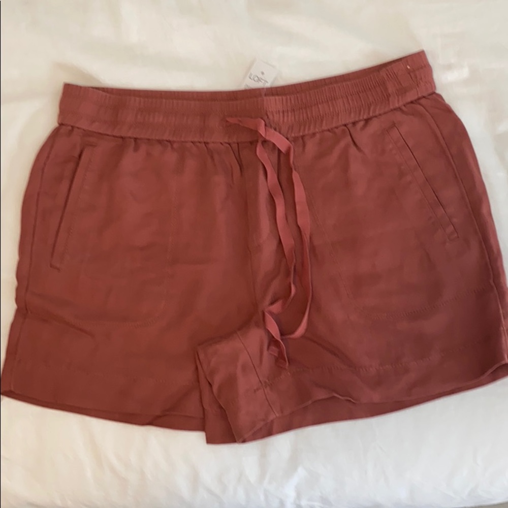 LOFT women’s fluid drawstring shorts